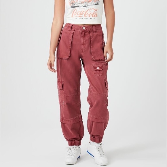 Forever 21 Pants - Cotton Cargo Joggers